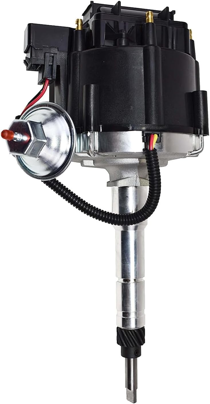 A-Team Performance Six Cylinder Complete HEI Distributor - 65K Coil & Automotive Wire - CNC Shaft & Distributor Assembly - Compatible with Toyota FJ40, FJ60 & GM Straight-6 Engines - Image 2